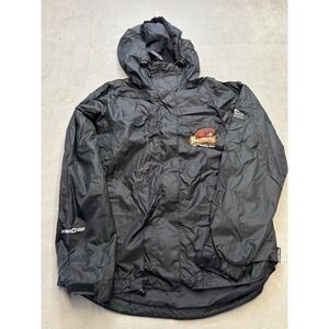 OSU Marching Band Beavers Rain Jacket Black Womens Small Pac Tech Pacific Trail